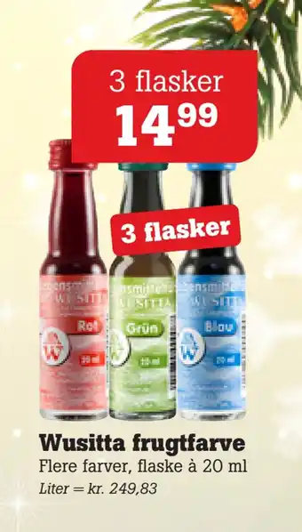 Wusitta frugtfarve