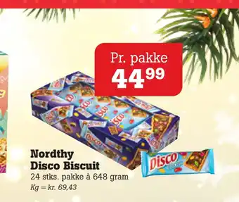 Poetzsch Padborg Nordthy disco biscuit tilbud