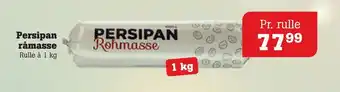 Persipan råmasse