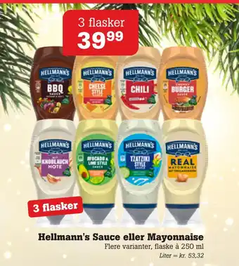 Poetzsch Padborg Hellmann's sauce eller mayonnaise tilbud