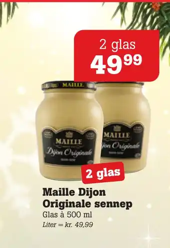 Poetzsch Padborg Maille dijon originale sennep tilbud