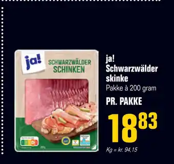 Poetzsch Padborg Ja! schwarzwälder skinke tilbud
