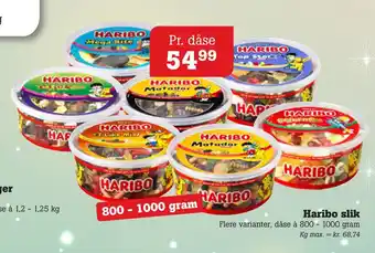 Poetzsch Padborg Haribo slik tilbud