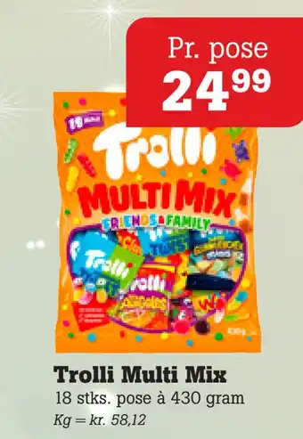 Poetzsch Padborg Trolli multi mix tilbud