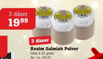 Poetzsch Padborg Rexim salmiak pulver tilbud