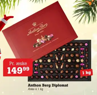 Poetzsch Padborg Anthon berg diplomat tilbud