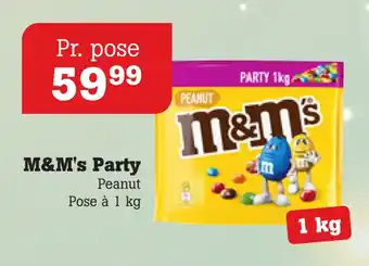 Poetzsch Padborg M&m's party tilbud
