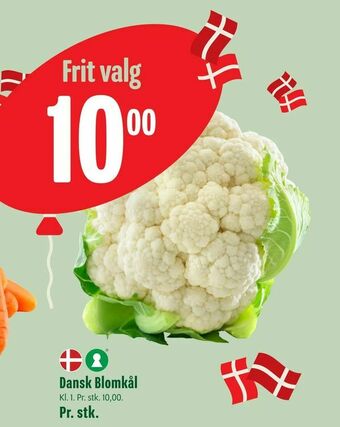 Min Købmand Dansk Blomkål tilbud