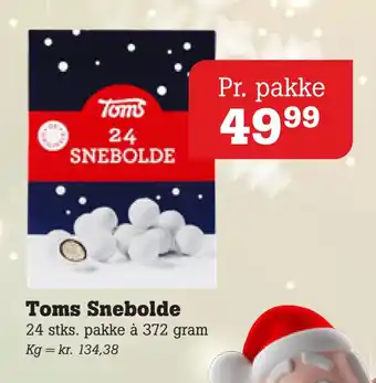 Poetzsch Padborg Toms snebolde tilbud