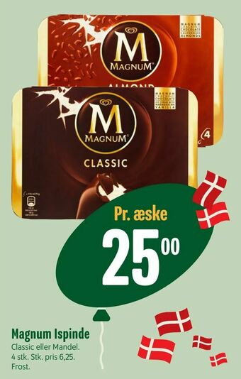 Min Købmand Magnum Ispinde tilbud