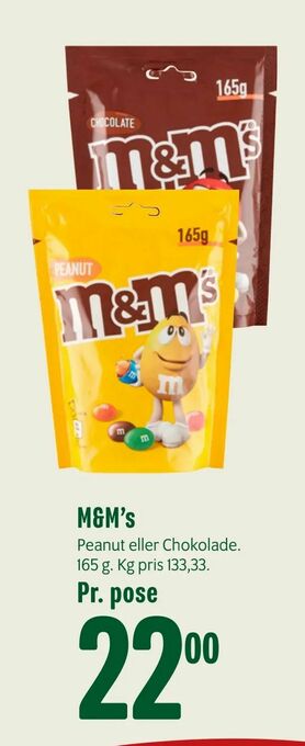 M&M's