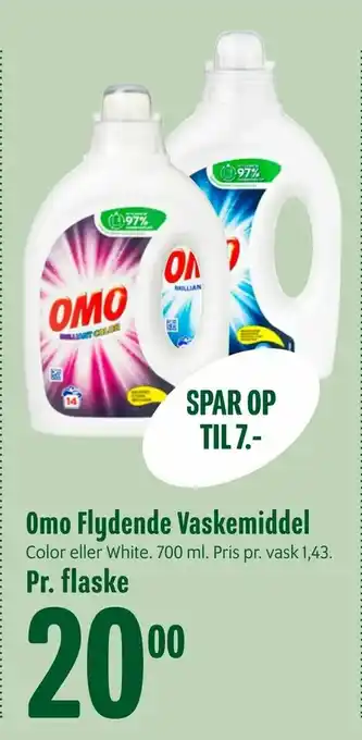 Min Købmand Omo Flydende Vaskemiddel tilbud