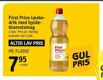 SPAR First Price læske drik med hylde blomstsmag tilbud