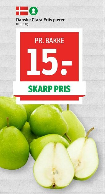 SPAR Danske Clara Friis pærer tilbud