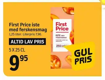 SPAR First Price iste med ferskensmag tilbud