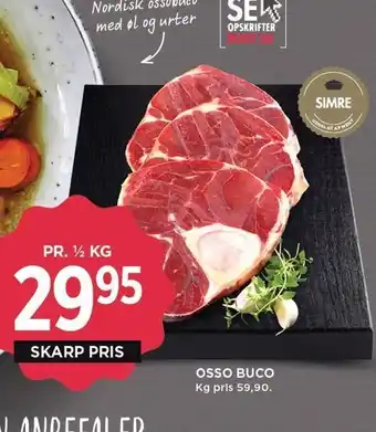 MENY Osso buco tilbud