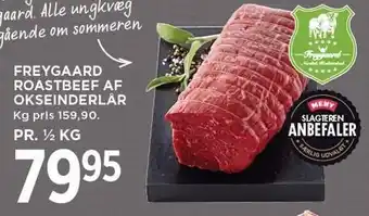 MENY Freygaard roastbeef af okseinderlår tilbud