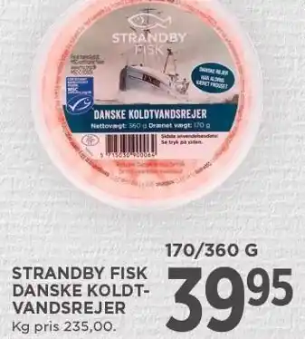 MENY Strandby fisk danske koldt vandrejer tilbud