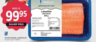 MENY Hvide sande laksefilet tilbud