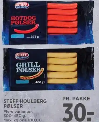 MENY Steff houlberg pølser tilbud