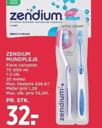MENY Zendium mundpleje tilbud