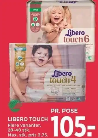 MENY Libero touch tilbud