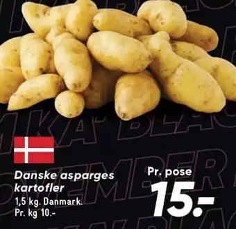 Bilka Danske asparges kartofler tilbud