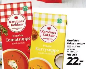 Bilka Karolines køkken suppe tilbud