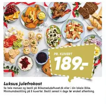 Luksus julefrokost
