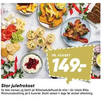 Bilka Stor julefrokost tilbud