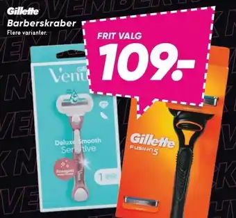 Bilka Gillette barberskraber tilbud