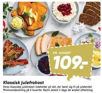 Bilka Klassisk julefrokost tilbud