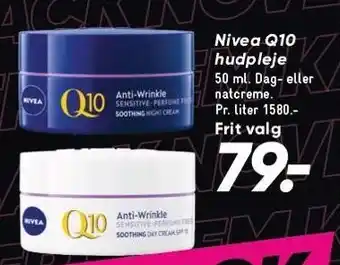 Bilka Nivea q10 hudpleje tilbud