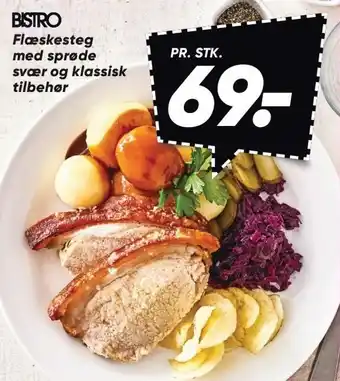 Bilka Flæskesteg med sprøde svær og klassisk tilbehør tilbud