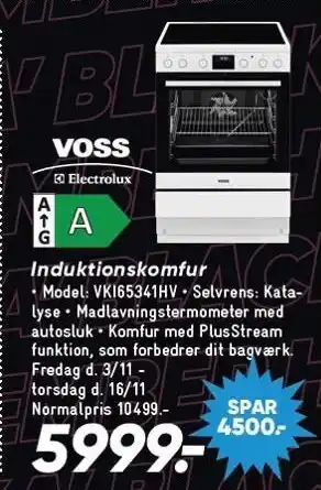 Bilka Induktionskomfur tilbud