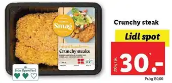 Lidl Crunchy steak tilbud