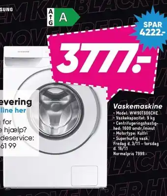 Bilka Vaskemaskine tilbud