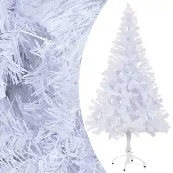 Kunstigt juletræ med fod 120 cm 230 grene