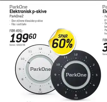 Thansen Elektronisk p-skive tilbud