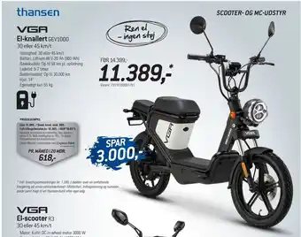 Thansen El-knallert tilbud