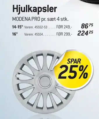 Thansen Hjulkapsler tilbud
