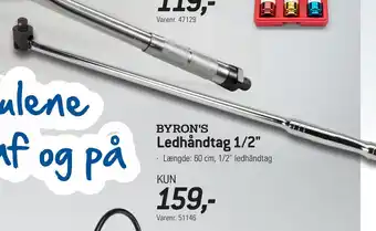 Thansen Ledhåndtag 1/2 tilbud