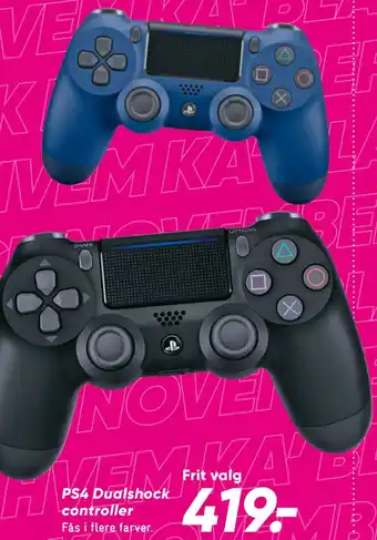 Bilka Ps4 dualshock controller tilbud