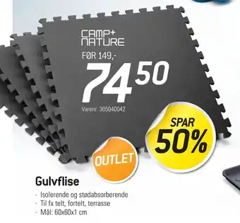 Thansen Gulvflise tilbud