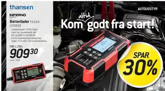 Thansen Batterilader tilbud