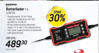 Thansen Batterilader tilbud