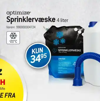 Thansen Sprinklervæske tilbud