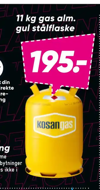 Bilka Flaskegas - ombytning tilbud