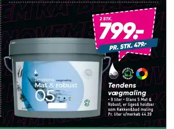 Bilka Tendens vægmaling tilbud