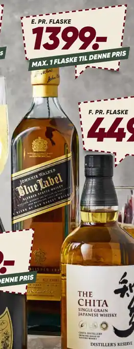 Bilka Johnnie walker blue label tilbud